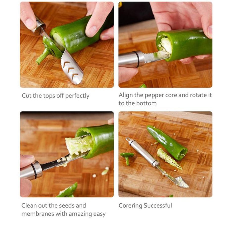 Pepper Seed Corer Remover (buy 3 get 2 free now)
