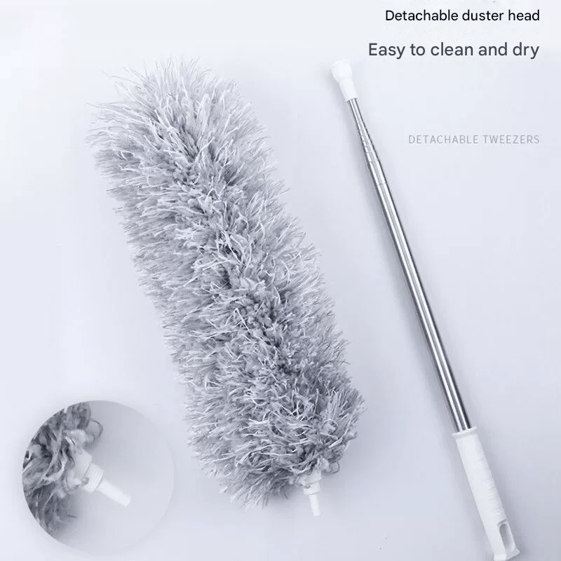 Retractable Washable Curved Microfiber Duster