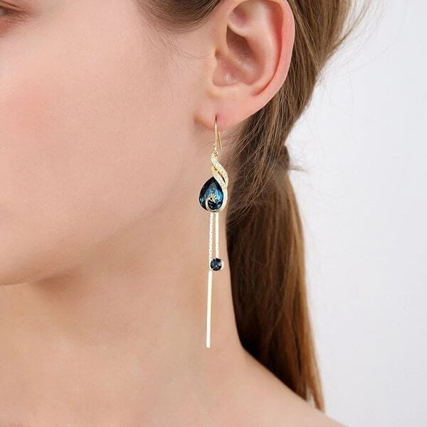 🔥Beautiful peacock earrings