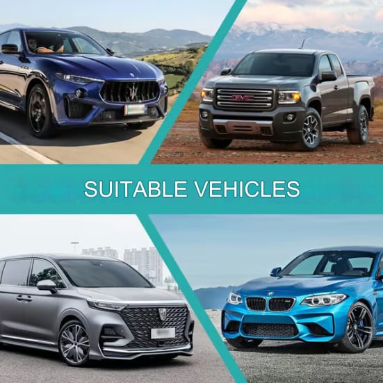 Solar Powered Car Tire Pressure Monitoring Tool