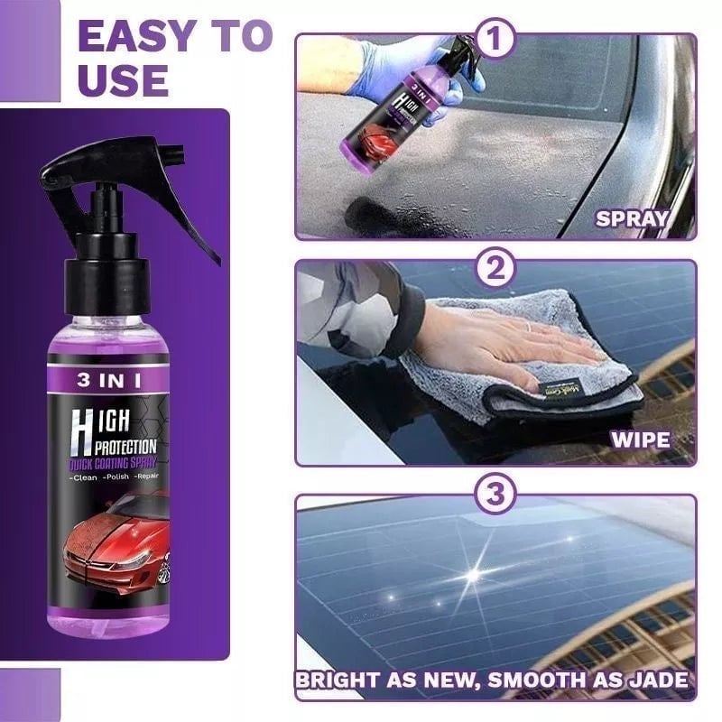 3 in 1 High Protection Quick Coating Spray