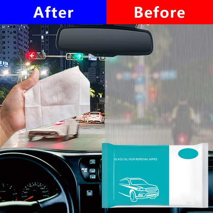 Car Glass Oil Film Removal Wipes (BUY 5 GET 3 FREE NOW)