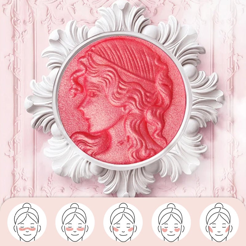 🔥Embossed Smooth Powder Blush Palette for Cheeks