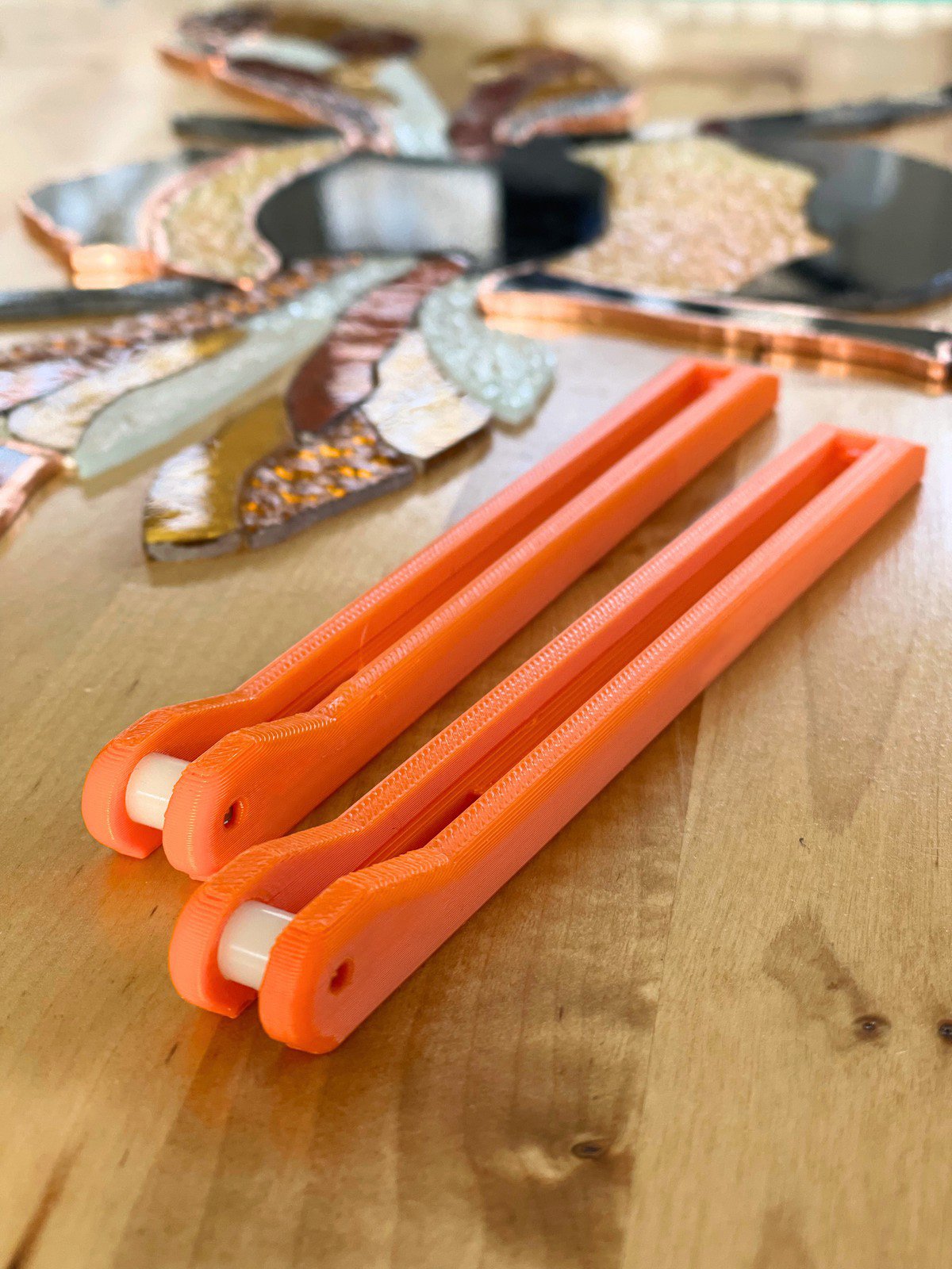 Hand foiler 7/32" for stained glass copper foiling tool