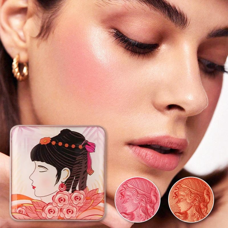 🔥Embossed Smooth Powder Blush Palette for Cheeks