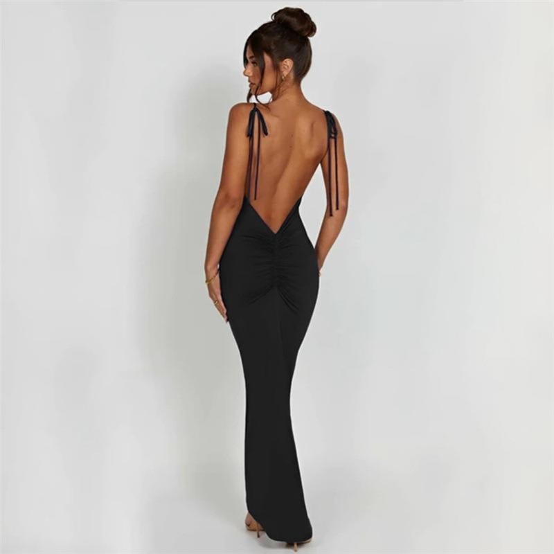 🖤 Bodycon Maxi Dress