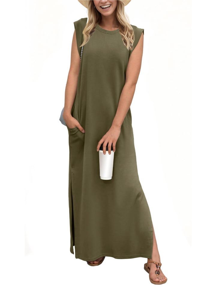 🔥Casual Loose Split Wrinkle-Free Dress