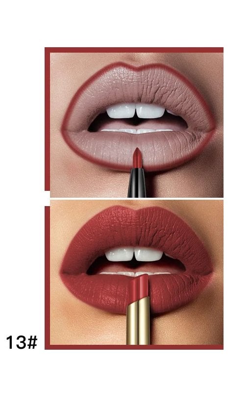 16 Color Long Lasting Lipstick + Lip Liner Combo