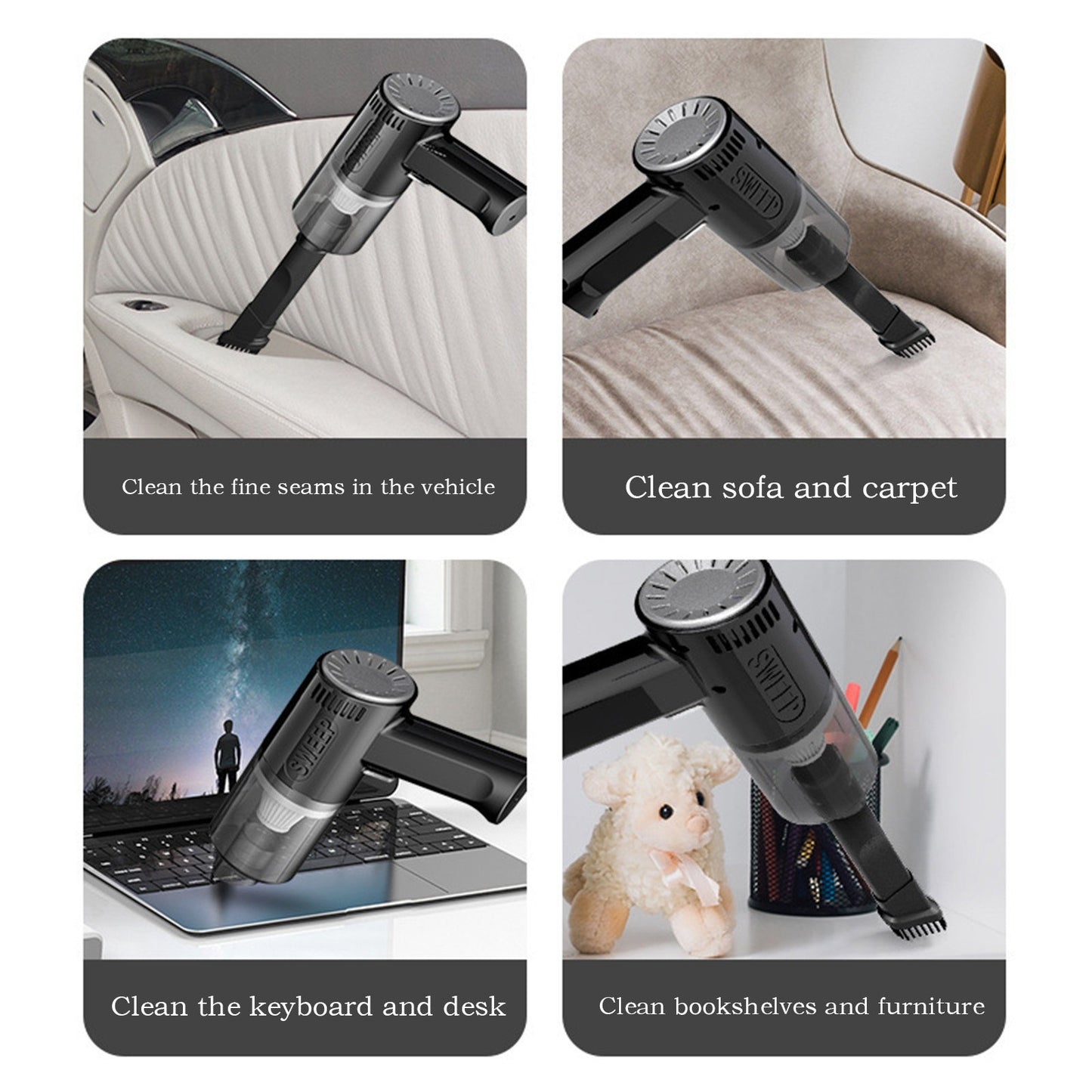 Wireless Handheld Car Vacuum Cleaner