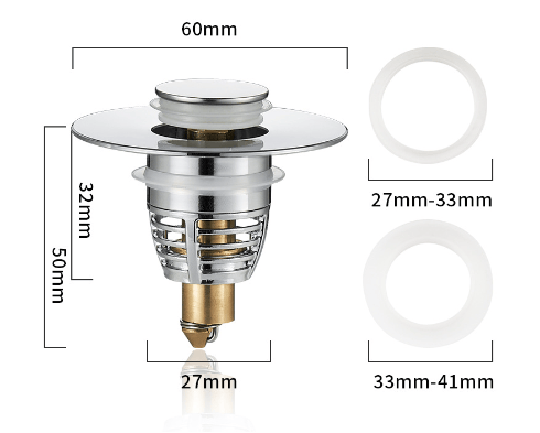 HOT SUMMER HOT SALE 44% OFF-Universal washbasin water head leaking stopper