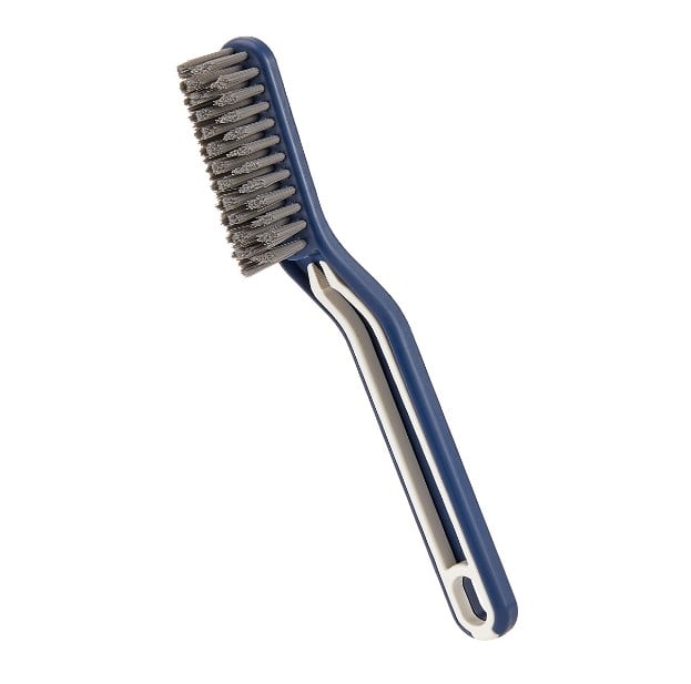 Multifunctional floor seam brush