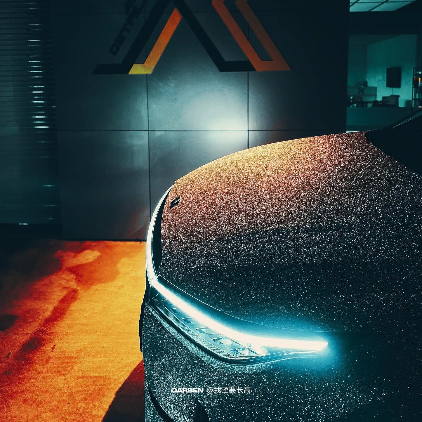 Bright Lamp Dynamic Scan Start Up Hoodbeam Kit