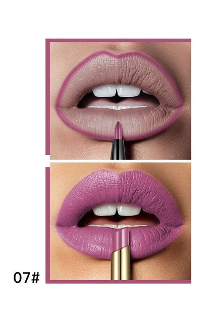 16 Color Long Lasting Lipstick + Lip Liner Combo