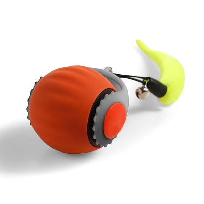 Interactive Electric Rolling Ball with Teasing Tail