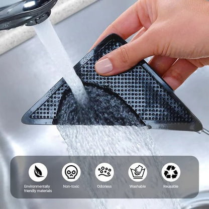 Rubber Anti Curling Non Slip Skid Pads - 8pc Set