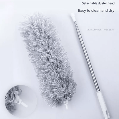 Retractable Washable Curved Microfiber Duster