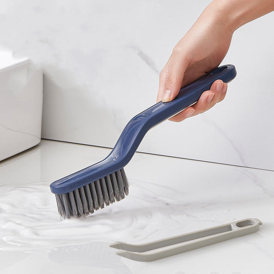 Multifunctional floor seam brush