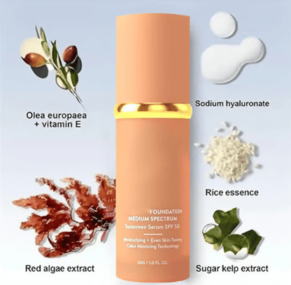 💖 Achieve Flawless Skin ✨Foundation 4 in 1 - Light Spectrum