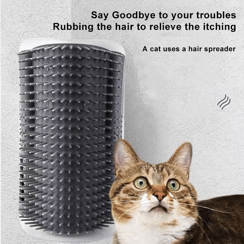 Corner Massage Cat Brush