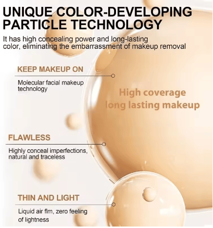 💖 Achieve Flawless Skin ✨Foundation 4 in 1 - Light Spectrum