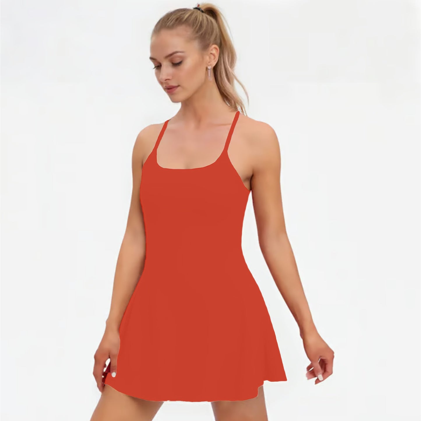 Plush Backless Active Dress-Easy Peezy Edition-UPF50+