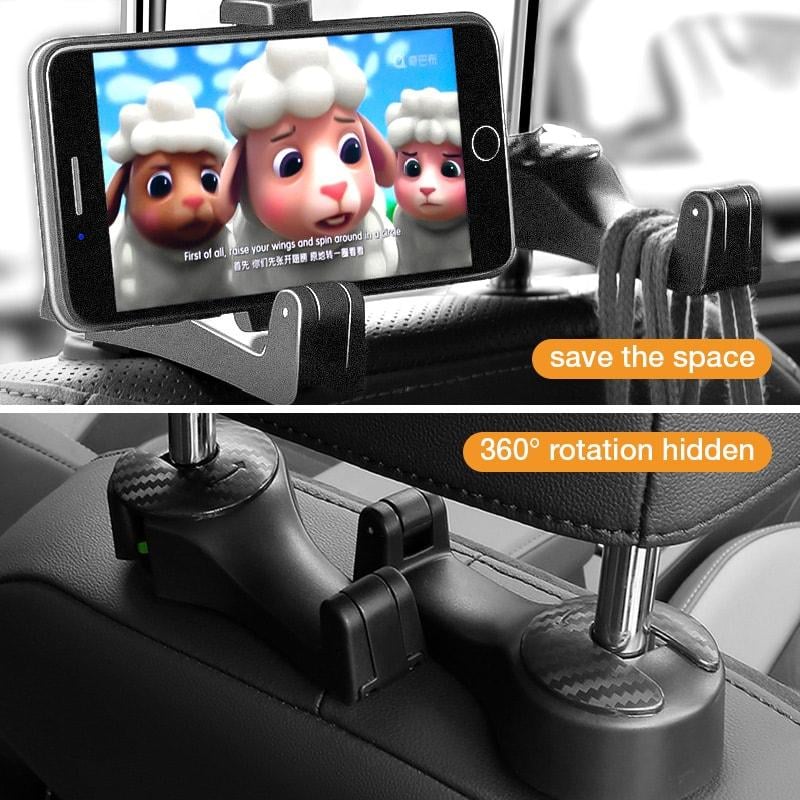 2 in 1 Car Headrest Hidden Hook (BUY 2 GET 2 FREE NOW!)