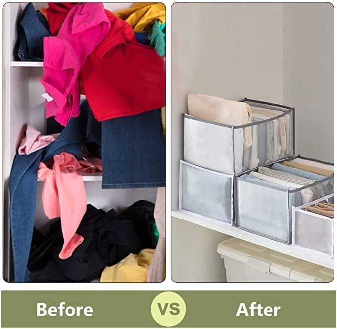 🔥   49% OFF🔥🔥Wardrobe Clothes Organizer & Buy 6 Get Extra 49% OFF