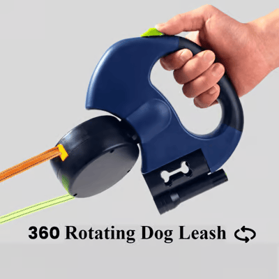 Dual Retractable Dog Leash