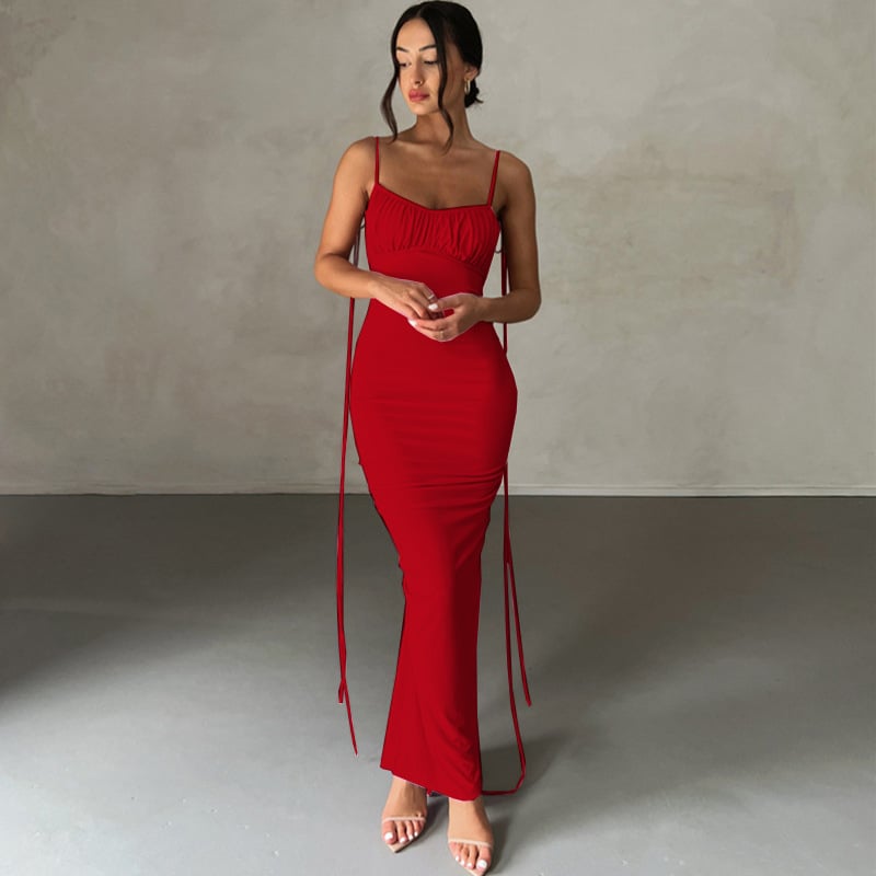 🖤 Bodycon Maxi Dress