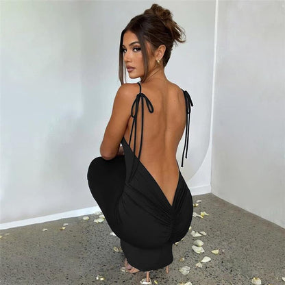 🖤 Bodycon Maxi Dress