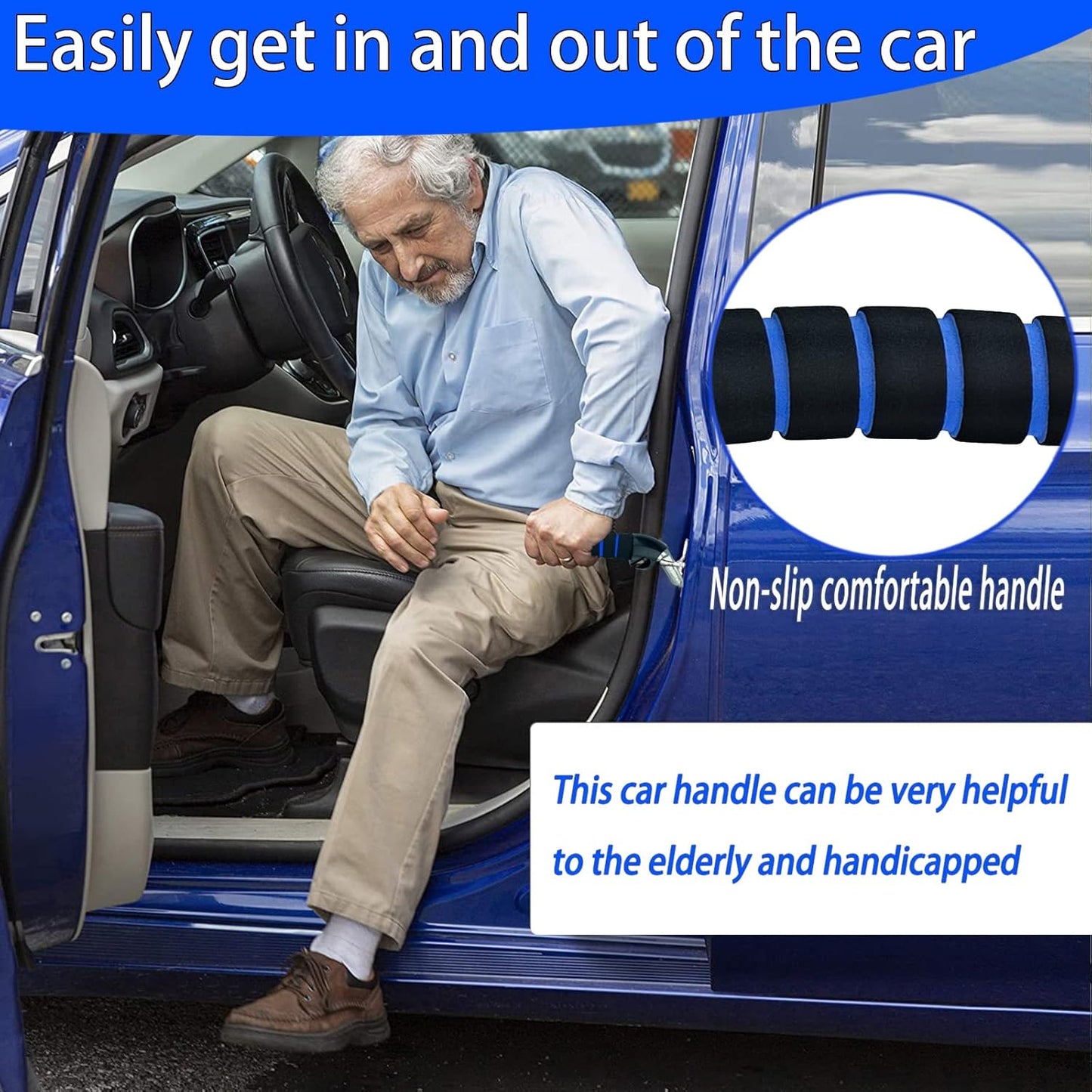 3 in 1 Car Door Handle for Elderly
