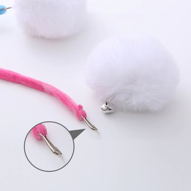 Hanging Spring Plush Cat Toy