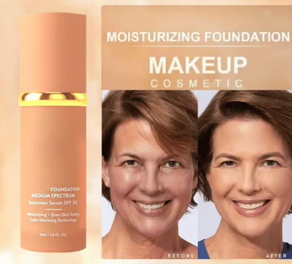 💖 Achieve Flawless Skin ✨Foundation 4 in 1 - Light Spectrum