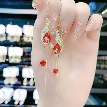 🔥Beautiful peacock earrings