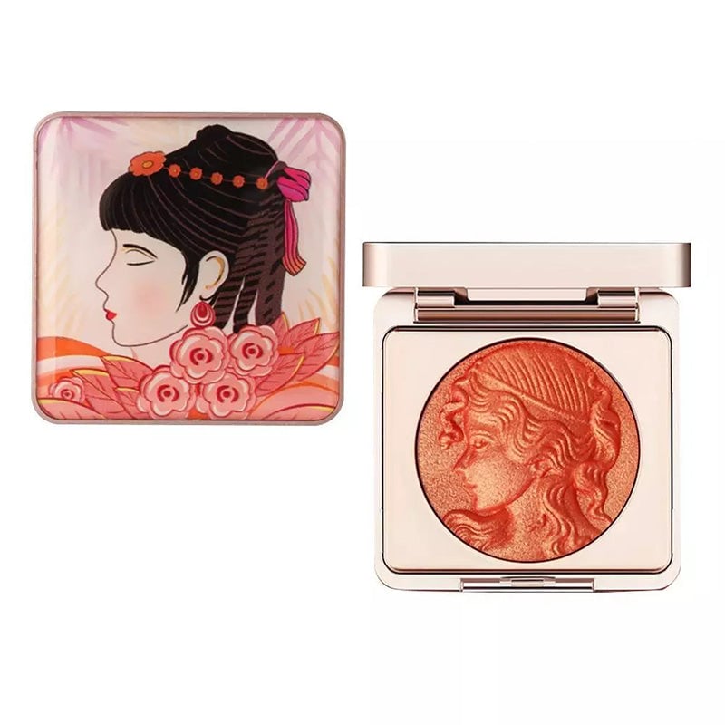 🔥Embossed Smooth Powder Blush Palette for Cheeks