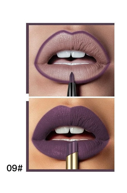 16 Color Long Lasting Lipstick + Lip Liner Combo