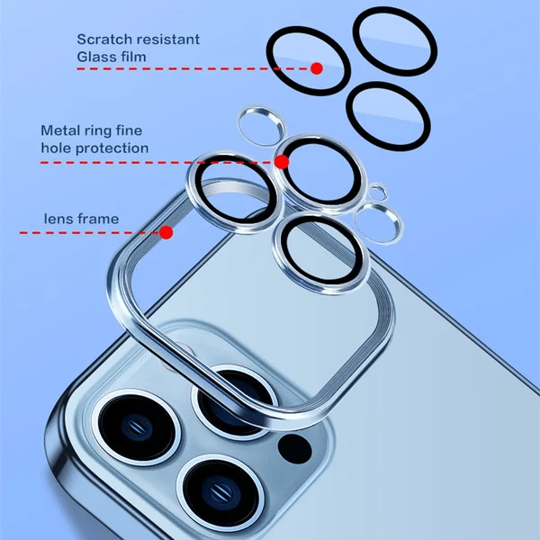 🔥🔥New Version 3.0 Clean Lens iPhone Case With Camera Protector
