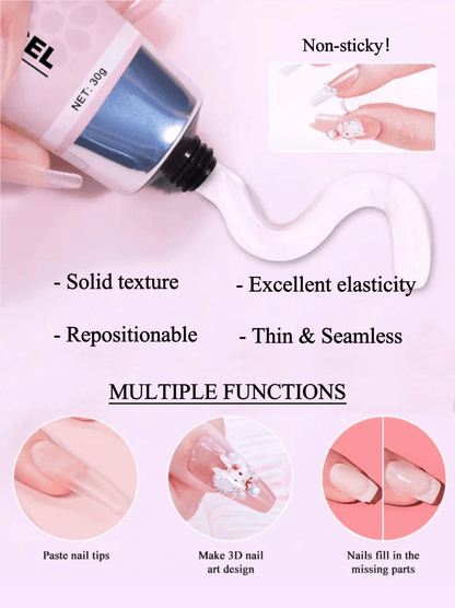 🎉Magic Solid Nail Glue Kit 3-In-1 Nail Art Kits