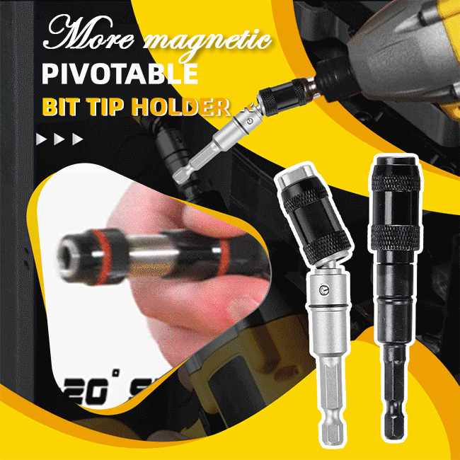 Magnetic swiveling bit tip holder - Buy 3 Get 2 Free