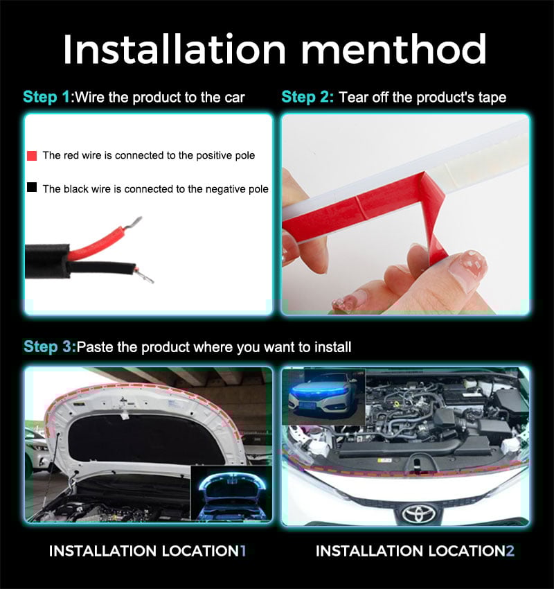 Bright Lamp Dynamic Scan Start Up Hoodbeam Kit