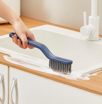 Multifunctional floor seam brush