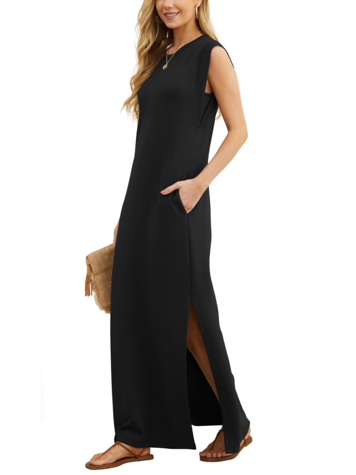 🔥Casual Loose Split Wrinkle-Free Dress
