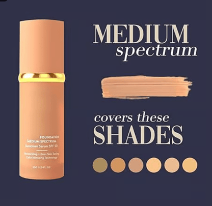 💖 Achieve Flawless Skin ✨Foundation 4 in 1 - Light Spectrum