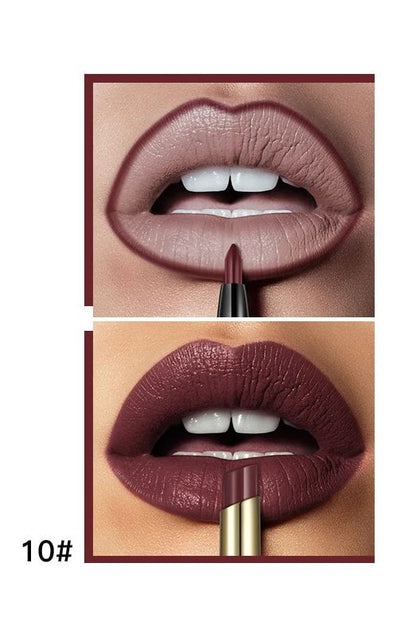 16 Color Long Lasting Lipstick + Lip Liner Combo