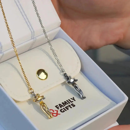 Hug Necklace + FREE Message Card & Gift Box